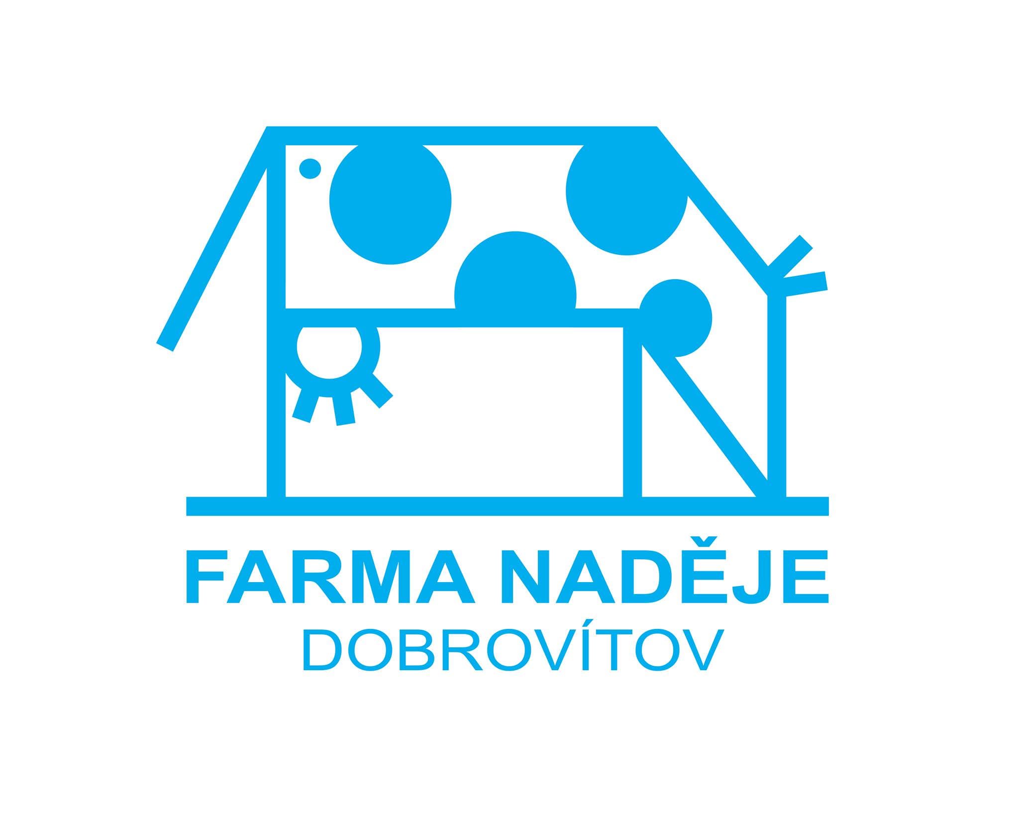Logo azylu Farma Naděje